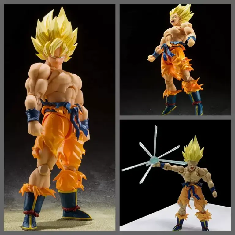 En Stock Anime Dragon Ball Z Shf Son Goku Legendary Sh Figuarts Super Saiyan figura de acción modelo juguete regalo colección estatuilla