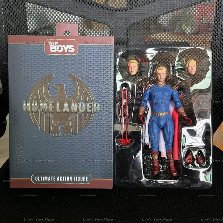 Figura de The Boys, Starlight y Homelander, Figura de Acción Ultimate de 7 Pulgadas, Modelo Coleccionable, Juguetes, Regalos de Navidad, 18 cm