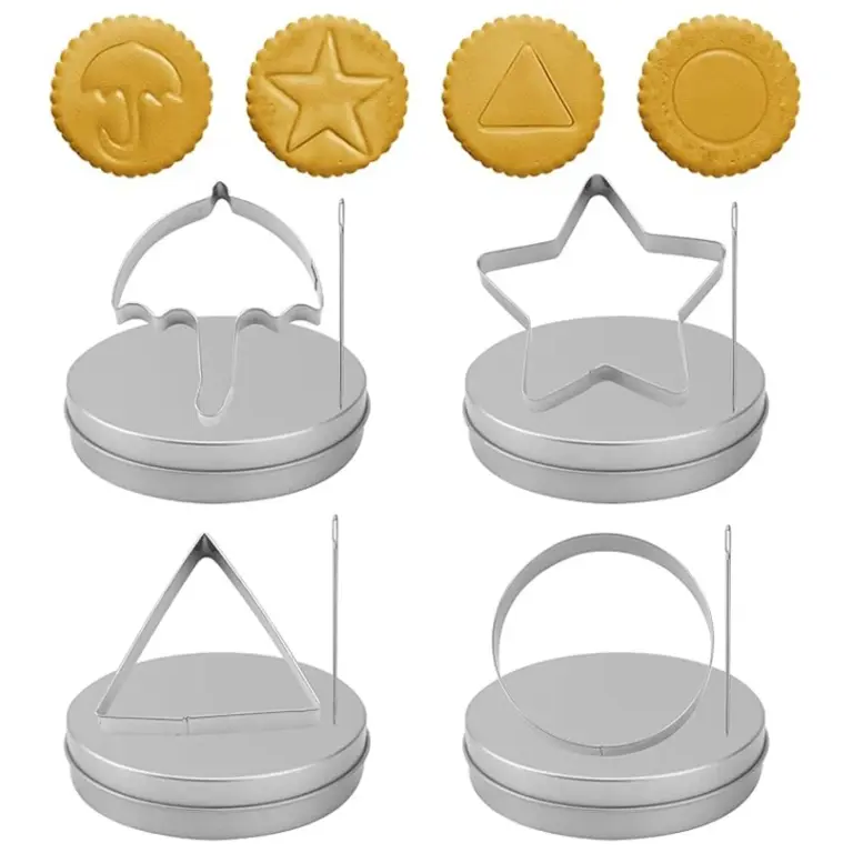 Cortador de galletas de azúcar, molde para galletas de azúcar, herramientas de juego de galletas coreanas de acero inoxidable para fanáticos de la TV de calamar y juego de fiesta para niños, 6/12 Uds.