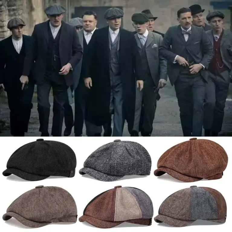 Gorras Clásicas Estilo Peaky Blinders para Hombre, Sombrero de Periódico, Boina Estilo Shelby, Sombrero para el Sol, Accesorios para Traje, Regalos para Hombre