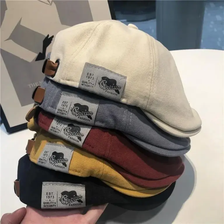 Gorras de algodón Peaky Blinders para hombres, sombreros, boinas, estilo occidental británico, gorra de hiedra, boina de lino Vintage clásica de invierno para mujer