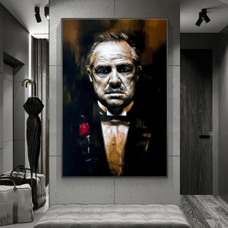 Pósteres e impresiones artísticos en lienzo moderno del Padrino, pinturas abstractas en lienzo en la pared, imágenes artísticas nórdicas, decoración del hogar