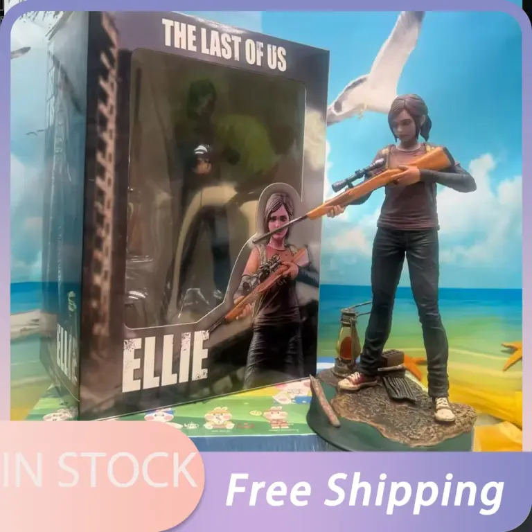 Figura de Anime The Last Of Us en Stock, Ellie Williams, Figuras de Acción de Joel Miller, Muñeca de PVC, Decoración de Escritorio, Estatua Coleccionable