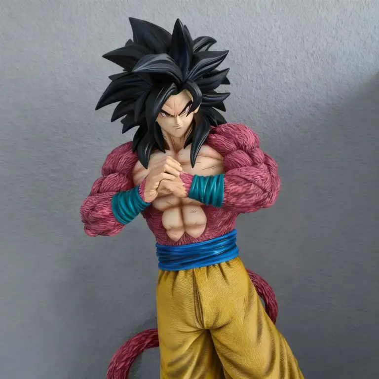 Estatua Jt 53cm/20,87 pulgadas Anime Dragon Ball SSJ4 figura de Goku Super Saiyan PVC colección de figuras de acción modelo juguetes regalos