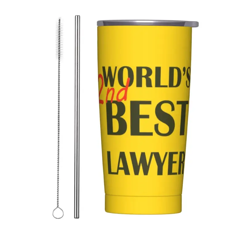 Vaso Térmico de Acero Inoxidable Better Call Saul, el Segundo Mejor Abogado, Taza Térmica Breaking Bad, Taza para Bebidas Frías y Calientes, Botella de Agua para Conducir
