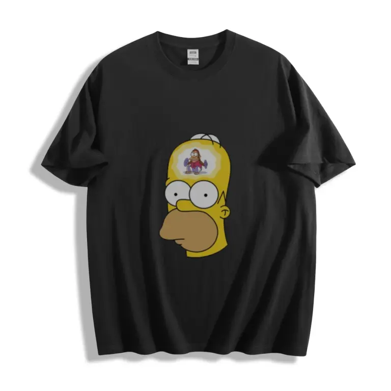 Camiseta gráfica The Simpsons Homer Simpson, regalo para Fans, camiseta de S-4XL Unisex, camiseta Vintage, camiseta gráfica divertida, Top Retro de dibujos animados