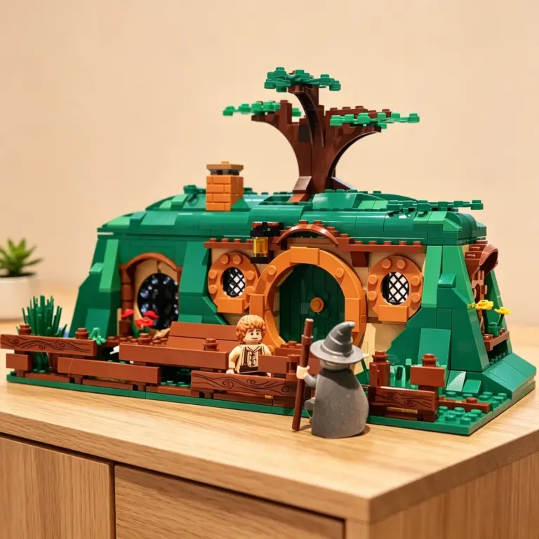 MOC 657PCS El Señor de los Anillos: El Rey de los Elfos, Bloques de Construcción de Arquitectura, Juguete Educativo, Ladrillos, Regalo de Navidad, Regalo para Fiestas