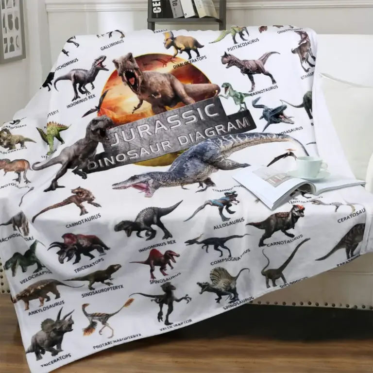 Manta de dinosaurio para niños, manta de franela suave, Jurassic Dino World Park, decoración de habitación para niños, regalos para sofá cama