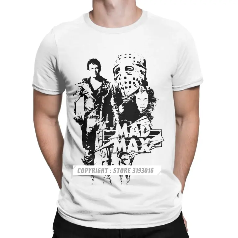 Camiseta de Mad Max Fury Road Warrior Tom Hardy, ropa de calle de algodón puro personalizada, de acción, Sci Fi, coche de Navidad, Hip Hop