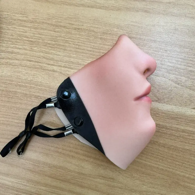 Máscara Facial de Silicona, Cubrebocas de Látex para Cosplay, Piel Humana de Robot