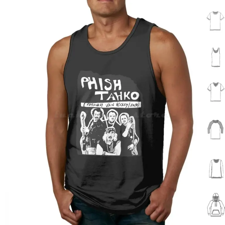 Póster de Phish Tahko-Live At The Crab Shack, camisetas sin mangas, chaleco sin mangas, banda My Name Is Earl, Earl Karma Tv, Earl Hickey, Jason Lee