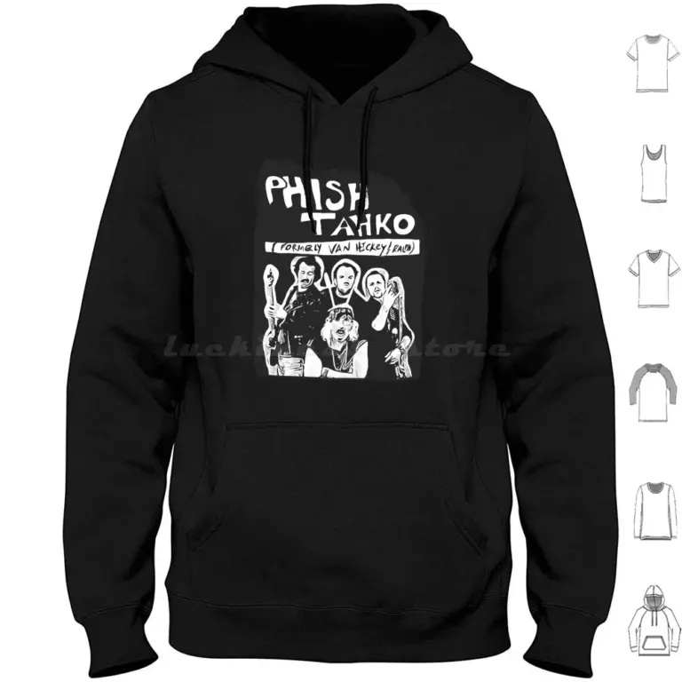 Sudaderas con capucha de manga larga de Phish Tahko Poster-Live At The Crab Shack, con la frase My Name Is Earl, Earl Karma Tv, Earl Hickey, Jason Lee